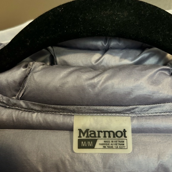 Marmot Lavender Hooded Puffer Jacket | Women’s Medium | Lightweight Insulated - Picture 4 of 8